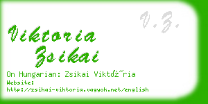 viktoria zsikai business card